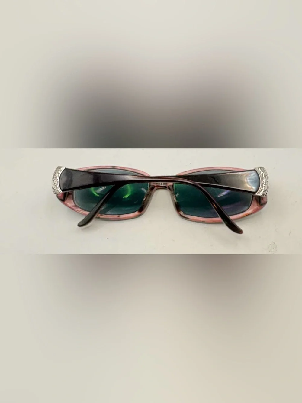 Parke PK6002 Burgundy Oval Sunglasses Frames Only